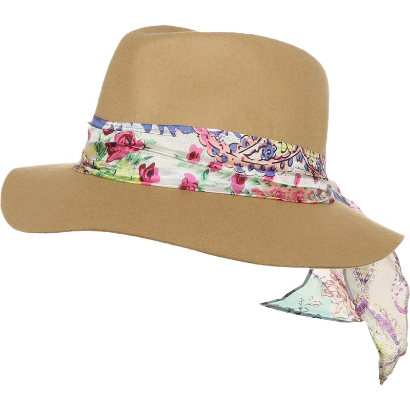 CODELLO Hut aus Wolle mit Hutband in floralem Print
