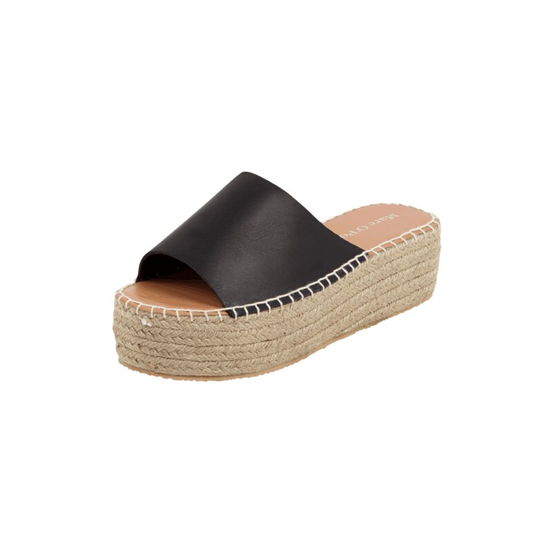 Marc O´Polo Plateau-Sandale aus Leder