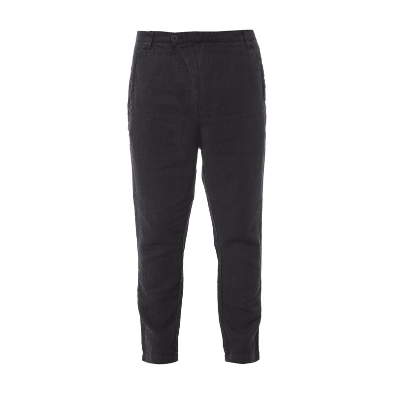 Tigha Tailored Fit Leinenhose