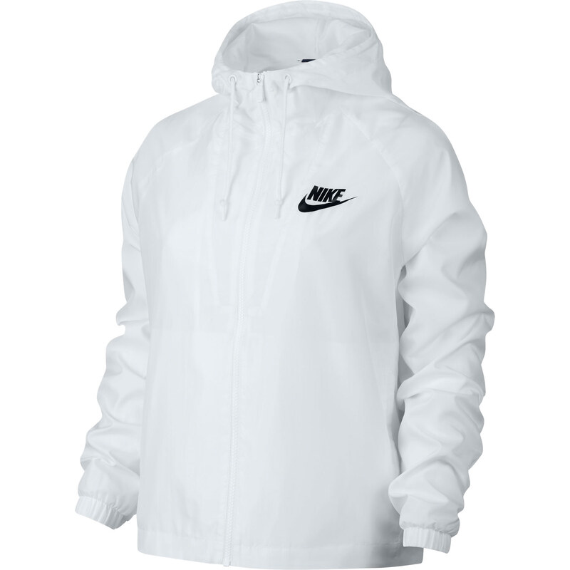 Nike Woven W Hooded Zipper white/black