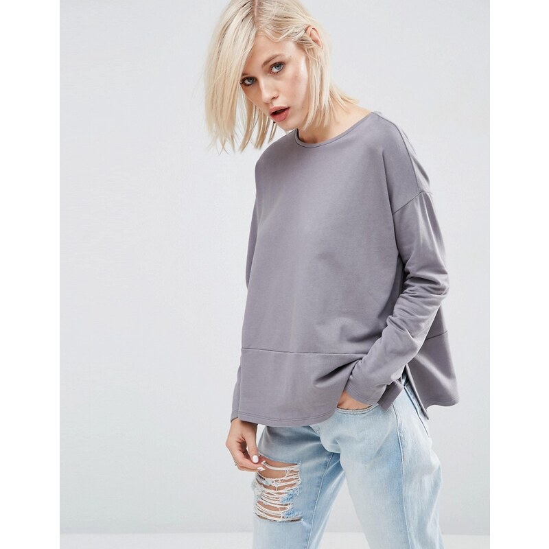 ASOS - Leichtes Sweatshirt - Grau