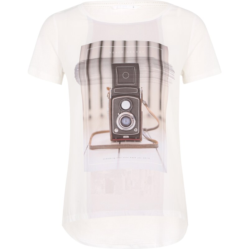 ONLY T Shirt mit transparentem Fotoprint