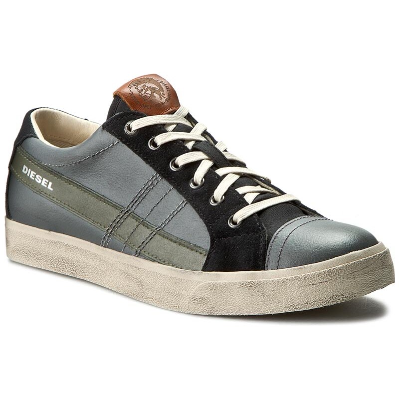 Sneakers DIESEL - D-String Low Y01107 P0919 H6107 Castlerock/Black/Oli