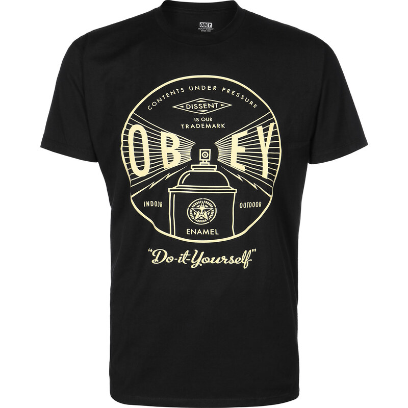 Obey Under Pressure T-Shirt black