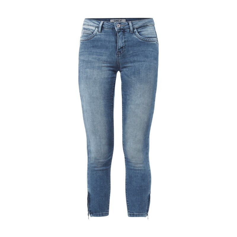 Only Ankle Cut Stone Washed Jeans
