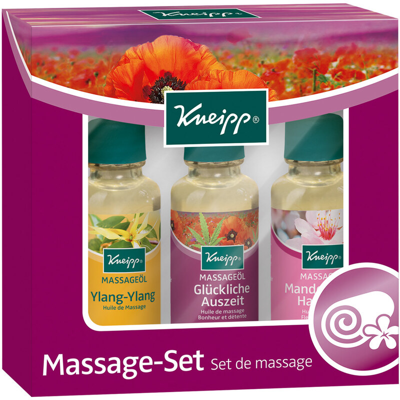 Kneipp Massage-Set 3 x 20 ml Massageöl