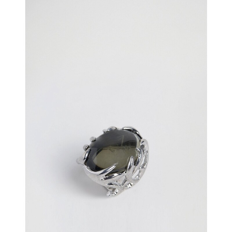 House Of Harlow - Mit Silber beschichteter Ring mit Geweih-Design - Silber