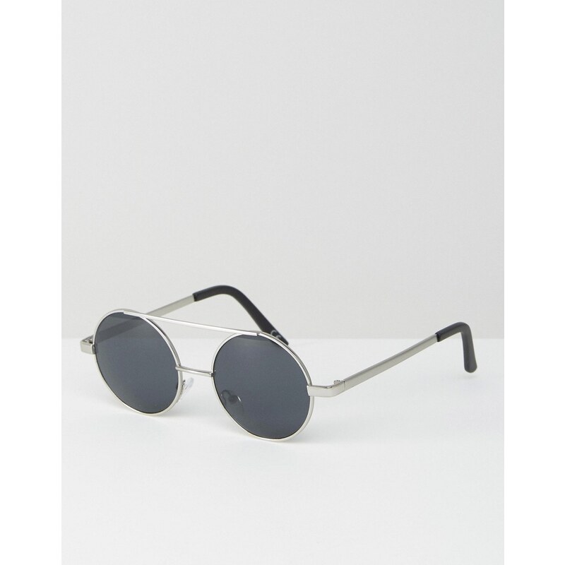 Jeepers Peepers - Runde Sonnenbrille - Silber