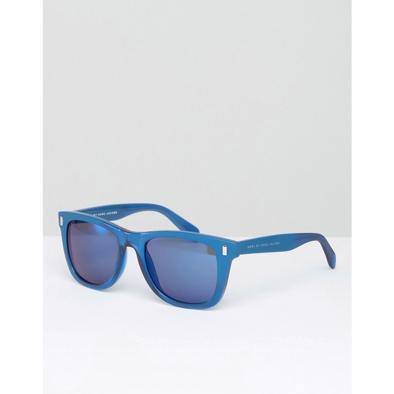 Marc By Marc Jacobs - Eckige blaue Sonnenbrille - Blau