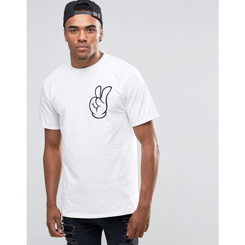 New Love Club - Hand Gesture - T-Shirt - Weiß