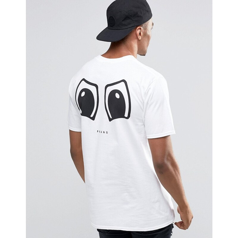 New Love Club - Prang - T-Shirt mit Rücken-Print - Weiß