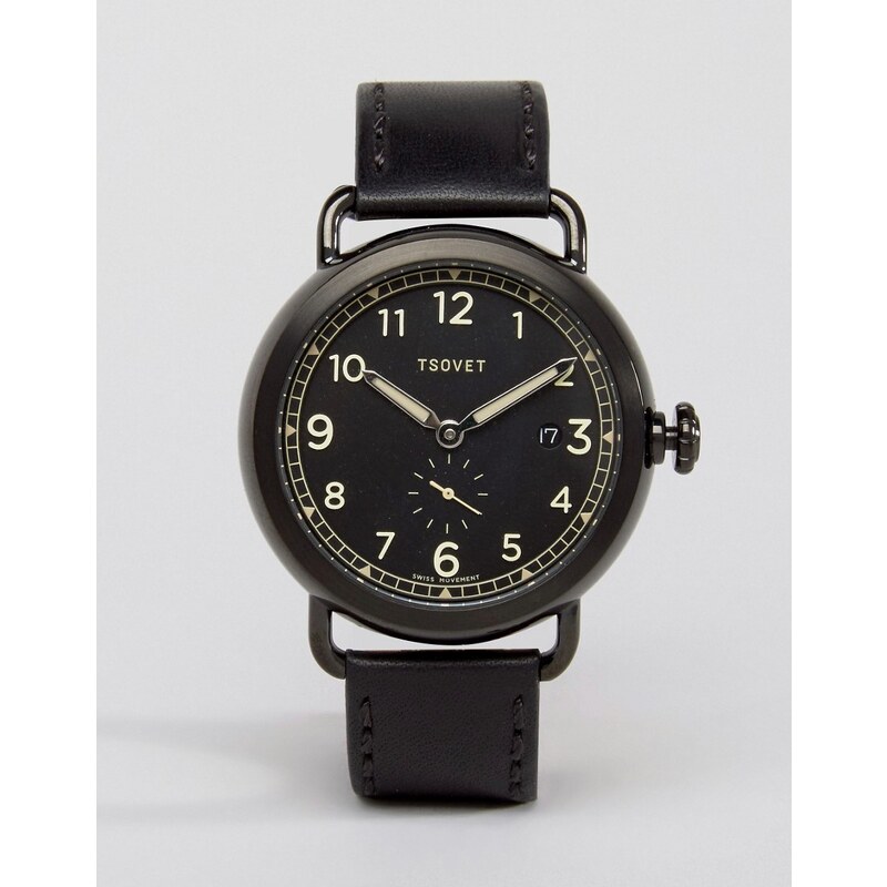 Tsovet - Armbanduhr - Schwarz