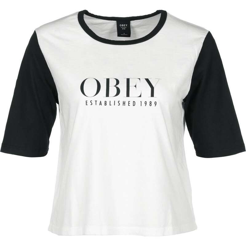 Obey Vanity W T-Shirt white/black