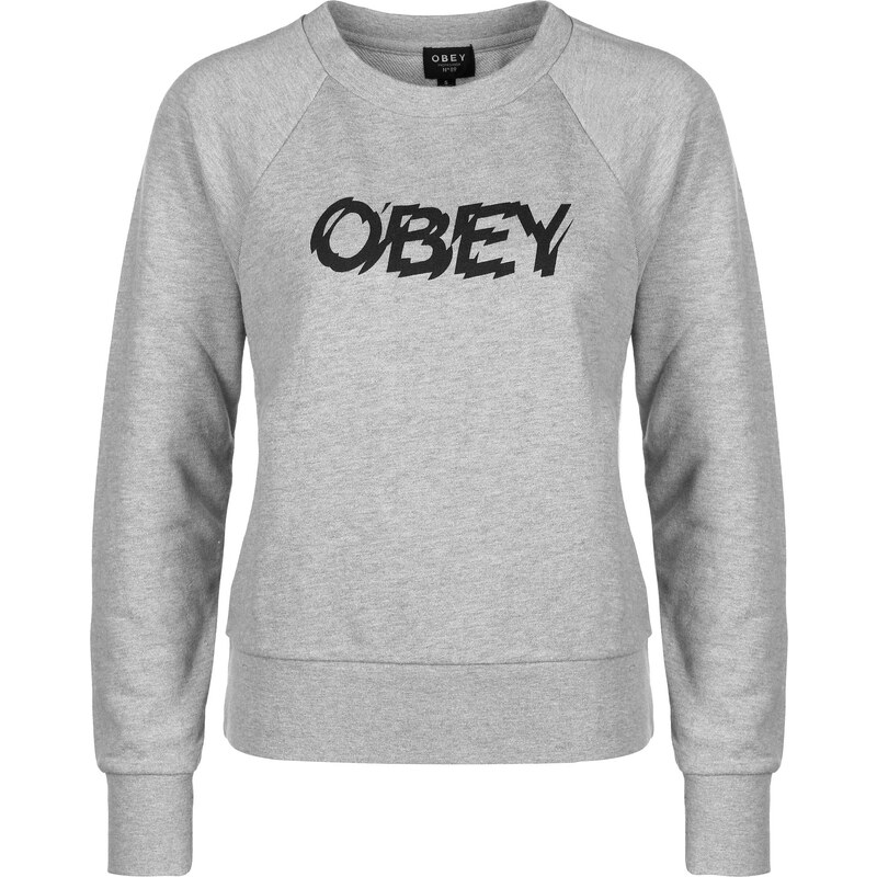 Obey Static Age W Sweater heather grey