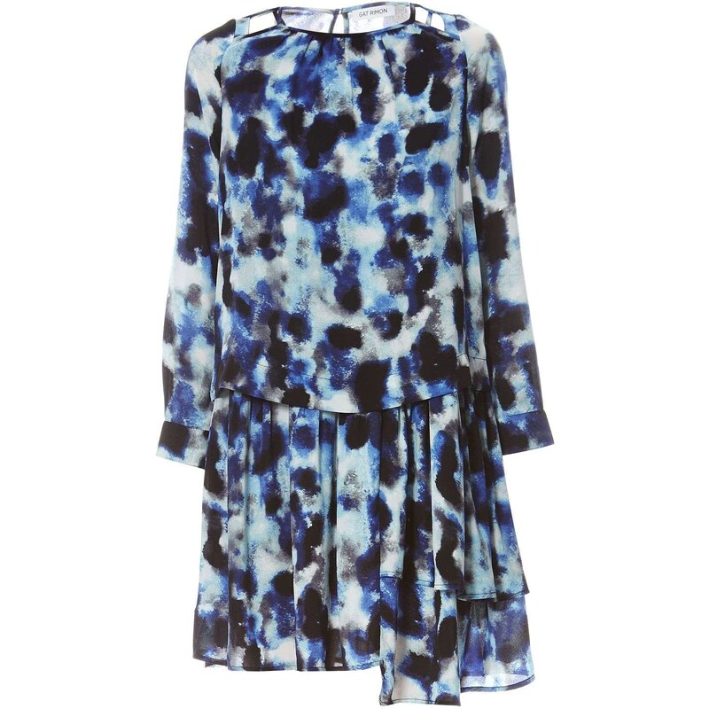 Gat Rimon Amour - Kleid mit fließendem Schnitt - blau