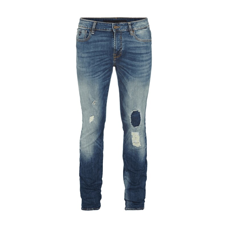 Guess Destroyed Look Skinny Fit 5-Pocket-Jeans