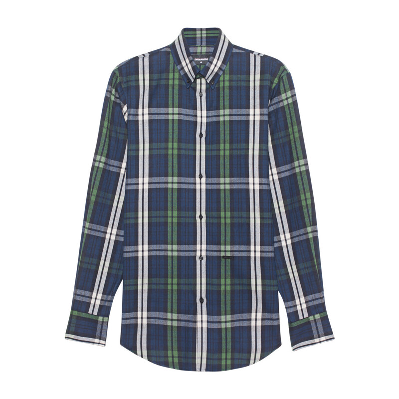 DSQUARED2 Checked Blue Green