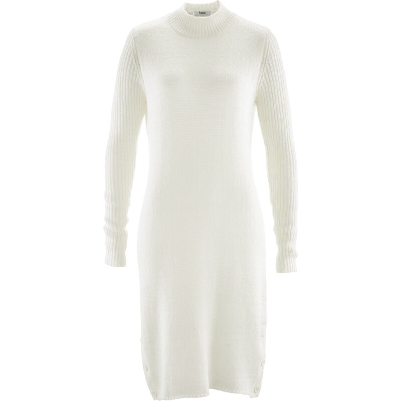 bpc bonprix collection Strick-Kleid in weiß von bonprix