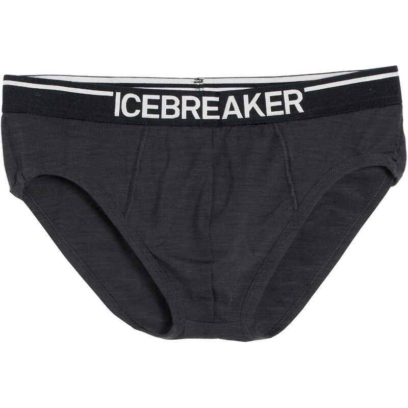 Icebreaker: Herren Funktionsunterhose / Slip Men´s Anatomica Briefs, hellgrau, verfügbar in Größe L