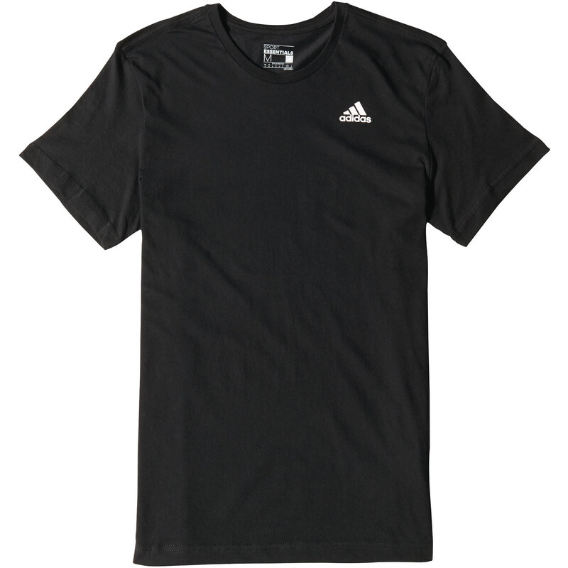 adidas Performance: Herren Trainingsshirt Essentials Tee, schwarz, verfügbar in Größe XL