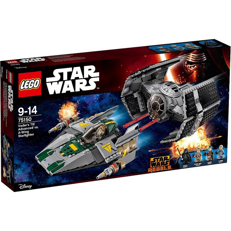 LEGO® Vader's TIE Advanced vs. A-Wing Starfighter (75150), »LEGO® Star Wars?«