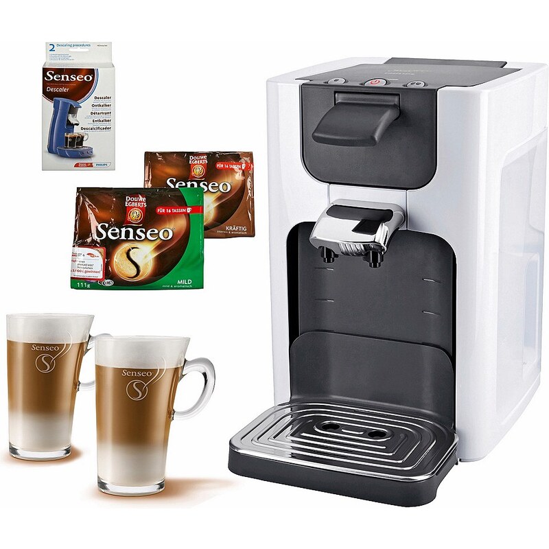 SENSEO® Kaffeepadmaschine HD7863 Quadrante inkl. Gratis-Zubehör im Wert von 35? UVP