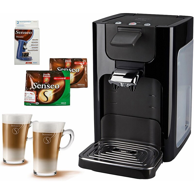 SENSEO® Kaffeepadmaschine HD7863 Quadrante inkl. Gratis-Zubehör im Wert von 35? UVP