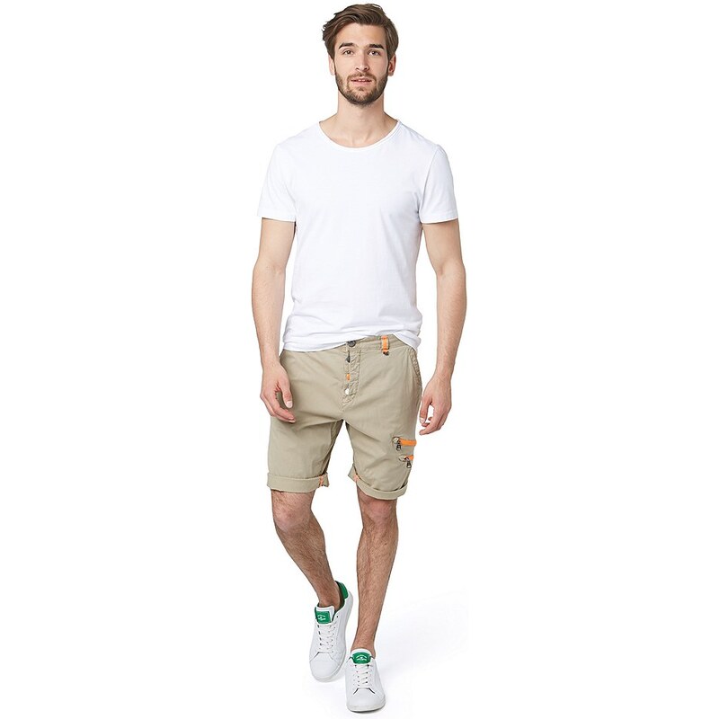 TOM TAILOR POLO TEAM Shorts »bermuda with zip pockets«