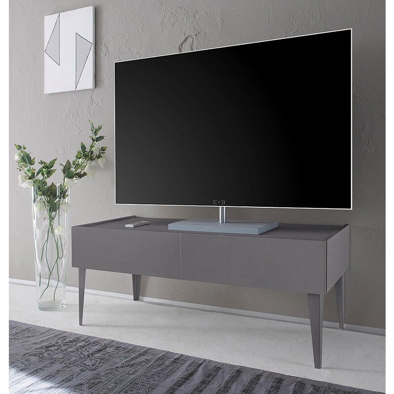 TV-Lowboard »Zela« mit 2 Schubladen, mit Füßen, Breite 123 cm