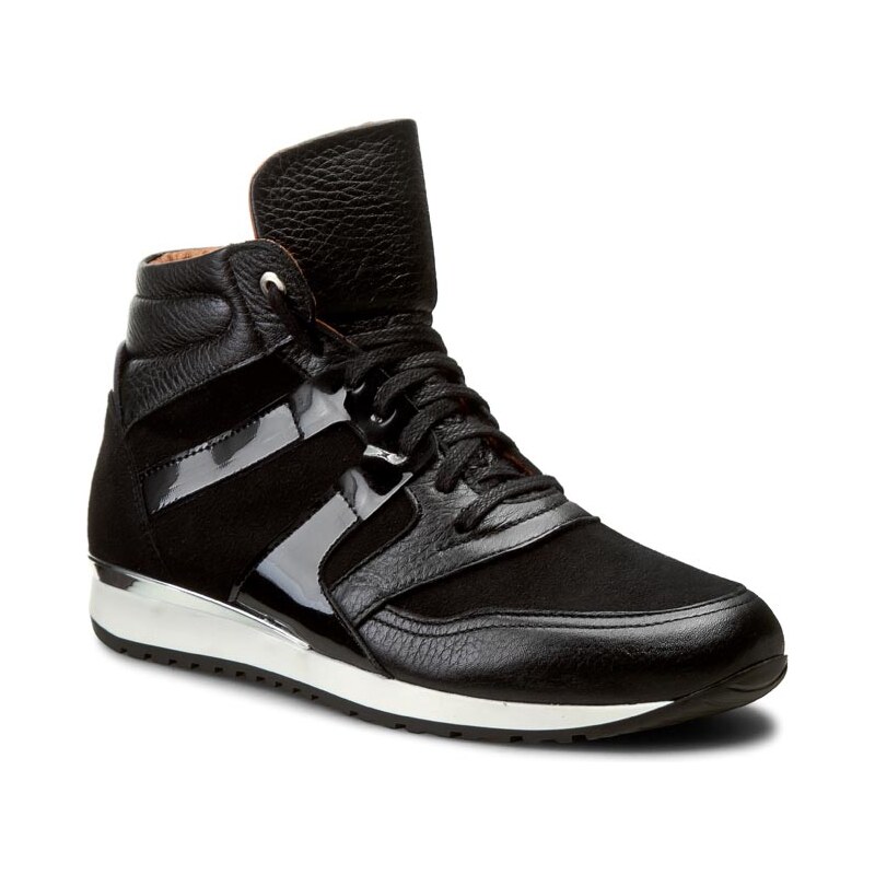 Sneakers BALDACCINI - 789500-C42 Czarny groch/Cz. Zamsz/Cz. Lak