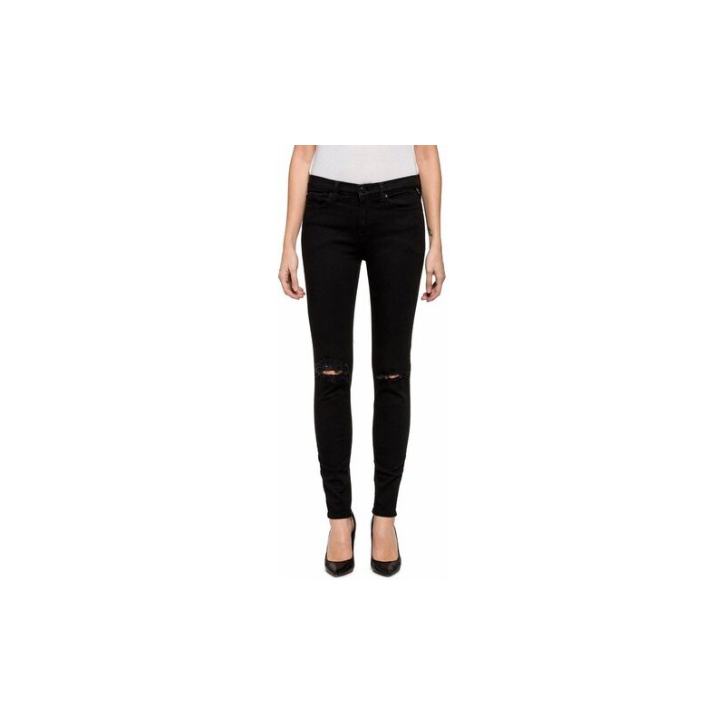 Damen Slim-fit-Jeans Joi REPLAY schwarz 26,27,29,30,31