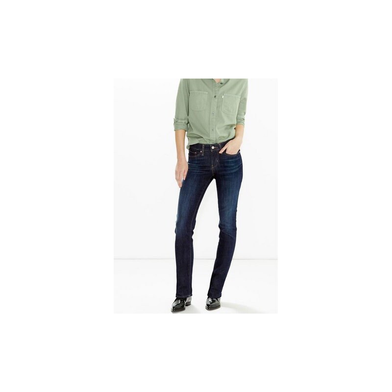LEVI'S® Damen 5-Pocket-Jeans 714 Straight blau 26,27,29,30,33