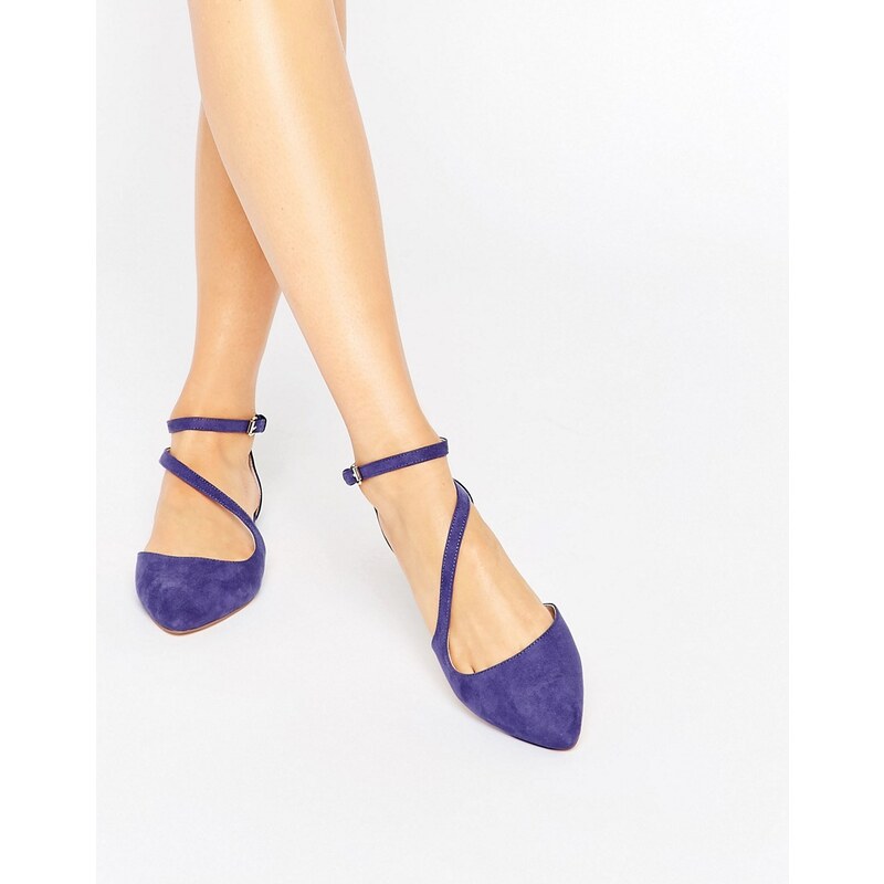 Carvela - Maverick - Spitze, flache Schuhe mit Riemen - Blau