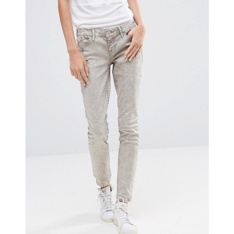 Ditto's - Selena - Enge Jeans mit mittelhohem Bund - Blau