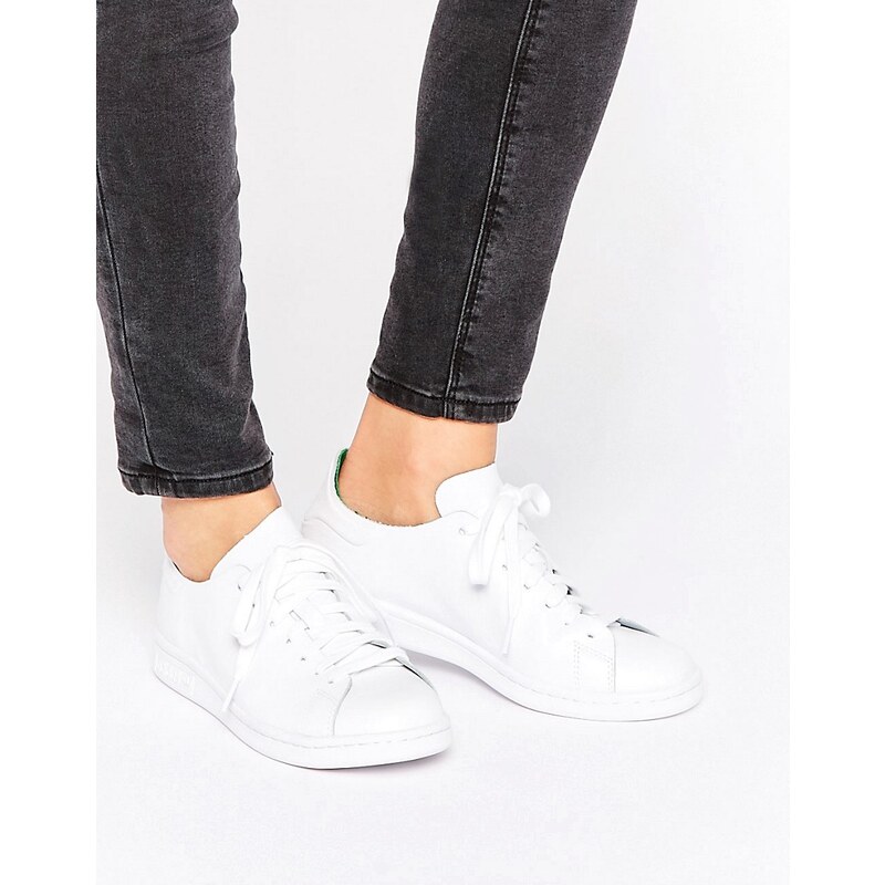 adidas Originals - Stan Smith - Sneaker aus strahlendweißem Leder - Weiß