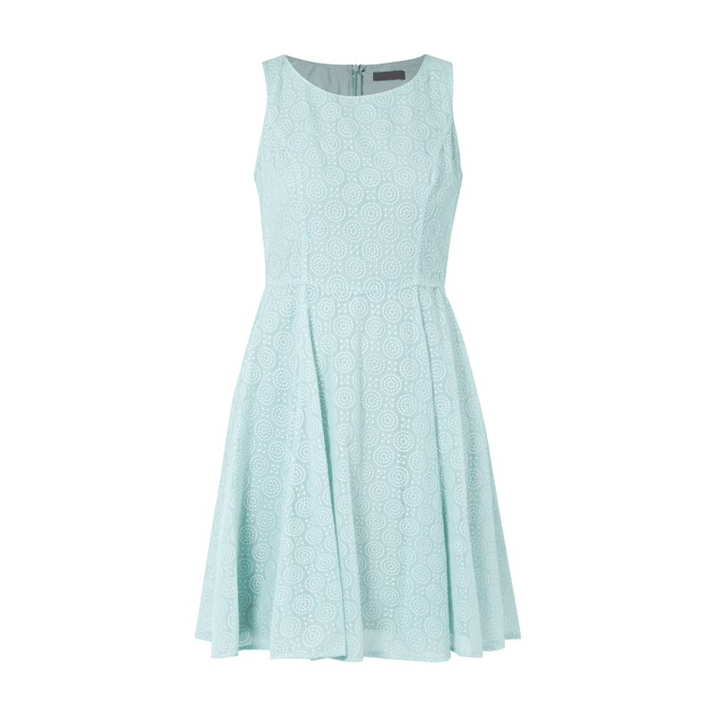 s.Oliver Premium Kleid mit gesticktem Allover-Muster