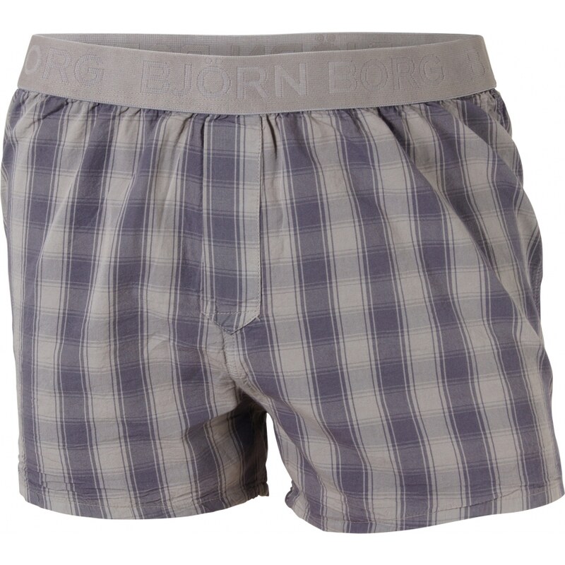 Björn Borg Loose Boxers 'Gingham Check', beige