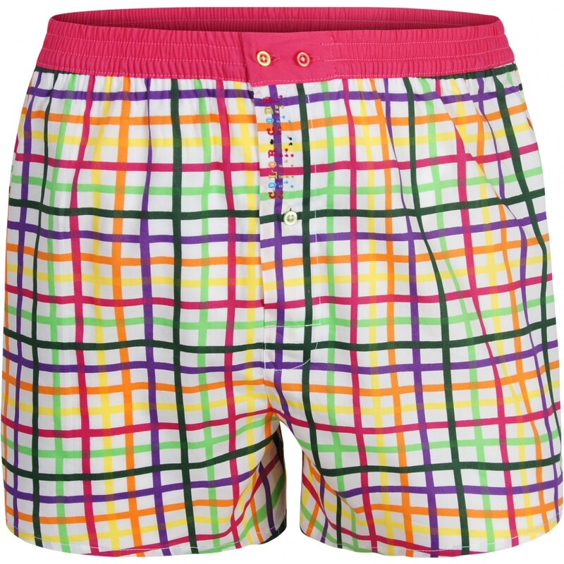 Color Code Boxershorts 'Chequered Colors', mehrfarbig