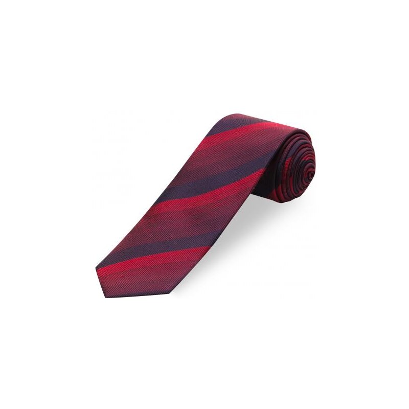 Paul R.Smith Herren Krawatte Breite 7 cm rot aus echter Seide