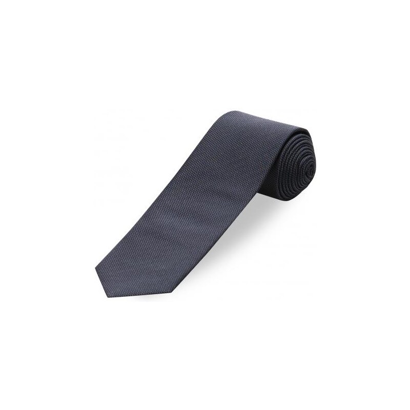 Paul R.Smith Herren Krawatte Breite 7 cm schwarz aus echter Seide