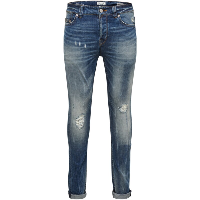 Only & Sons Slim Fit Jeans Loom med blue