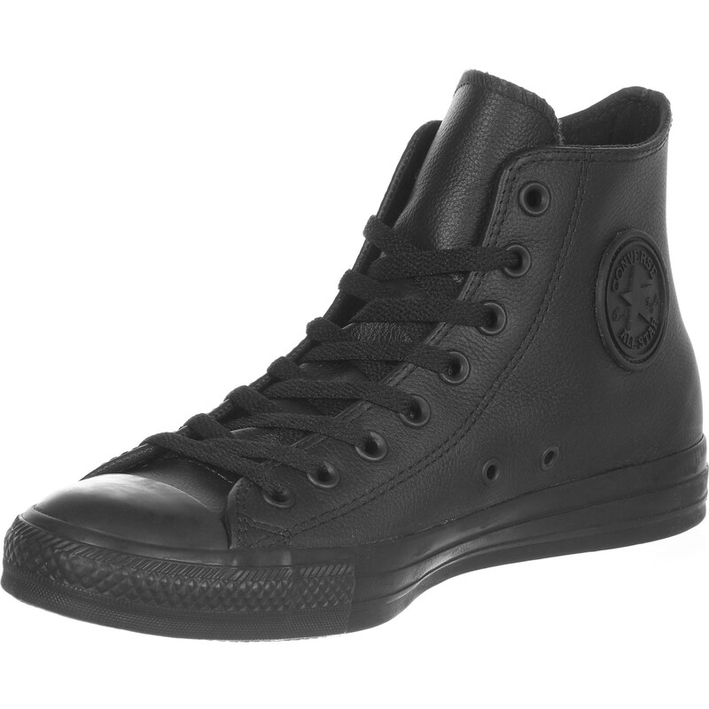 Converse All Star Leather Schuhe black monochrome