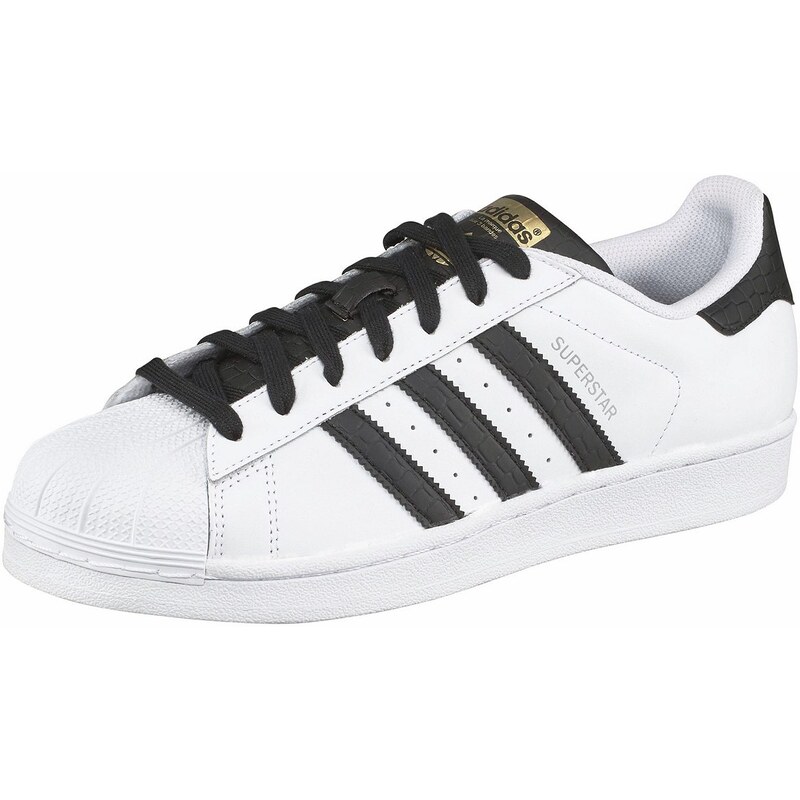 Große Größen: adidas Originals Sneaker »Superstar«, weiß-schwarz, Gr.37-46