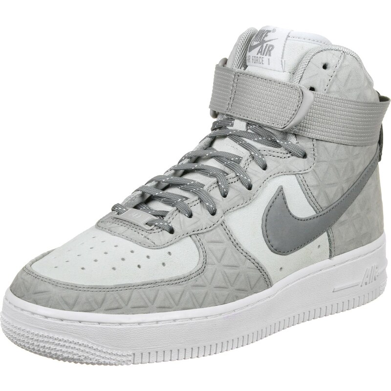 Nike Air Force 1 Hi Premium Suede W Schuhe silver/grey
