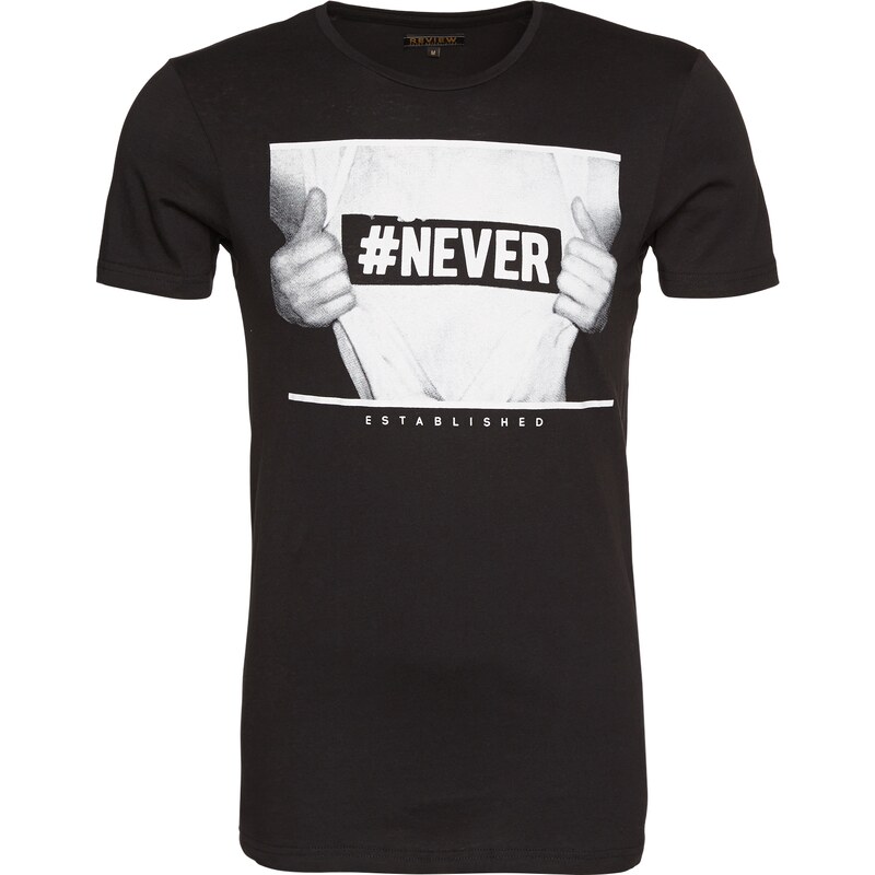 Review T Shirt NEVER EST PRINT