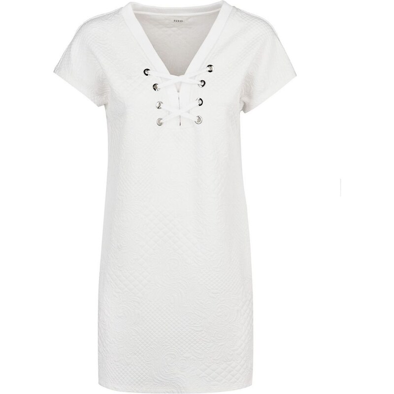 Guess Felicita - Kleid mit kurzem Schnitt - weiß