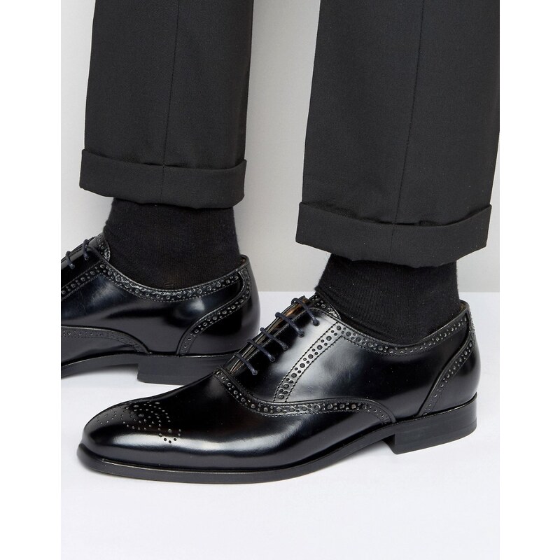 Paul Smith - Gilbert - Oxford-Schuhe im Budapester Stil - Schwarz