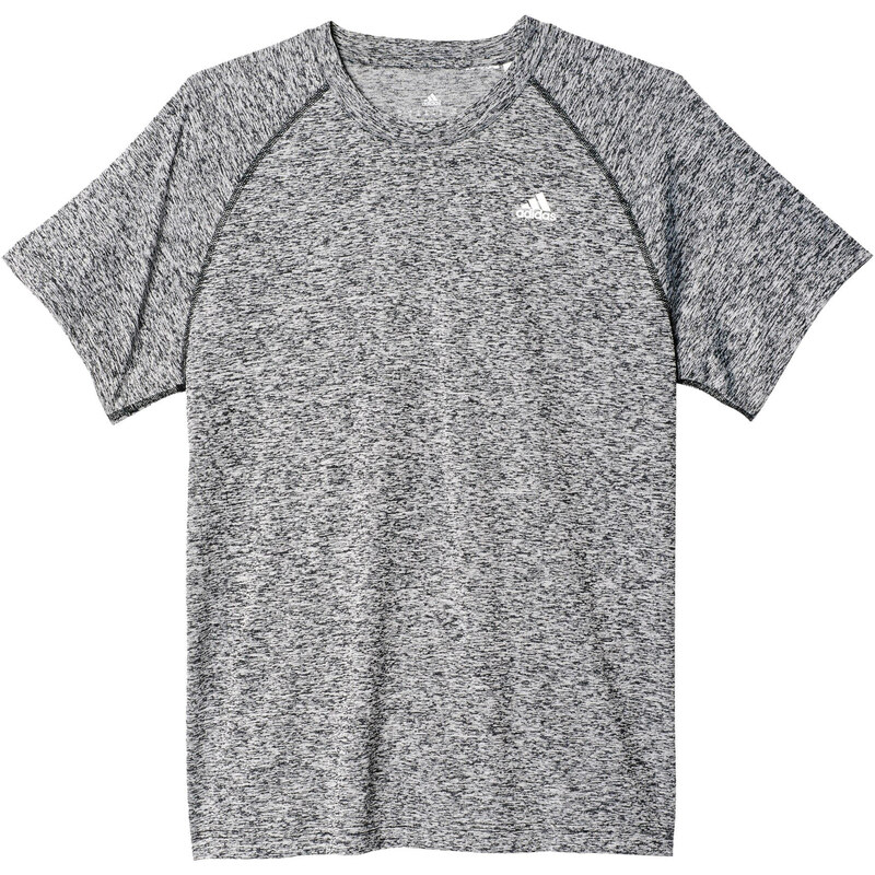 adidas Performance: Herren Trainingsshirt / Funktionsshirt Base Heathered, grau, verfügbar in Größe XL