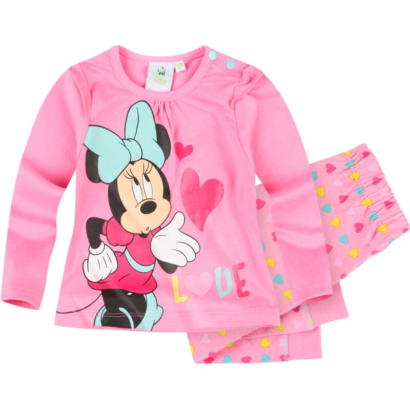 Disney Minnie Pyjama pink in Größe 3M für Mädchen aus 100% Baumwolle