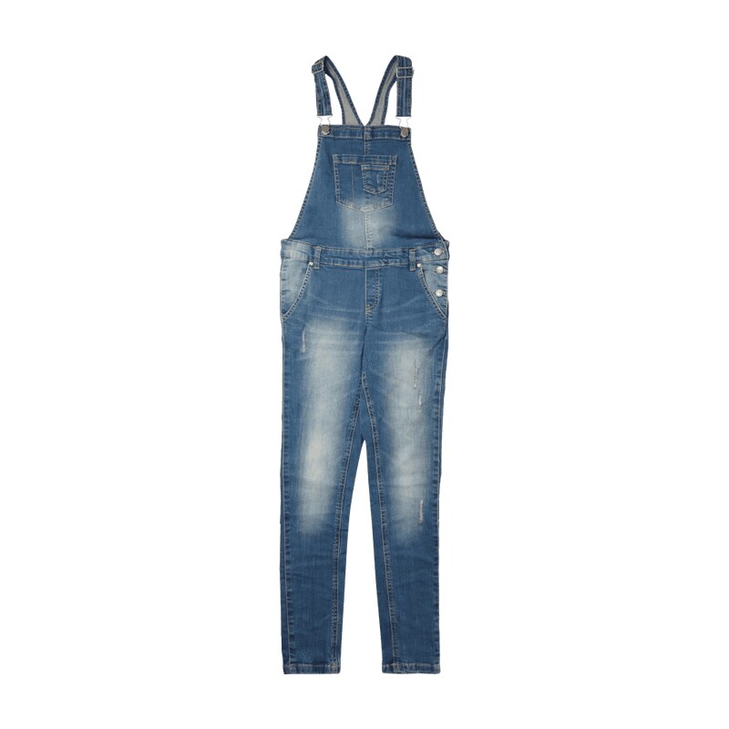 Review for Teens Jeanslatzhose im Heavy Used Look